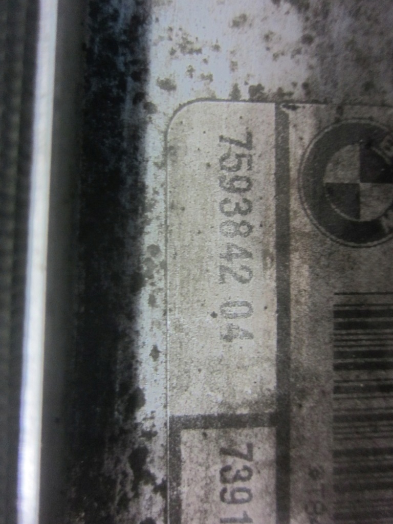 Bmw x3 f25 2.8 n52 n52b30 3.0 вентилятор радіатор води комплект 17427593850 Оригінал