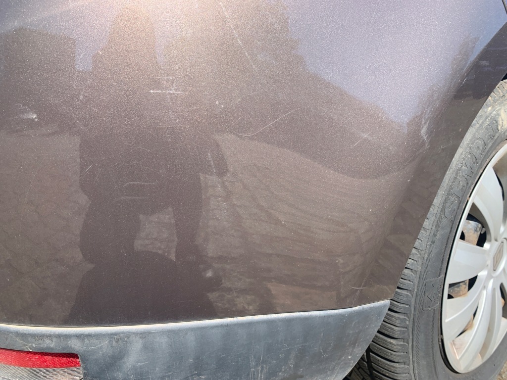 Renault grand scenic 3 бампер задняя  задний под pdc - tecnb Недорого