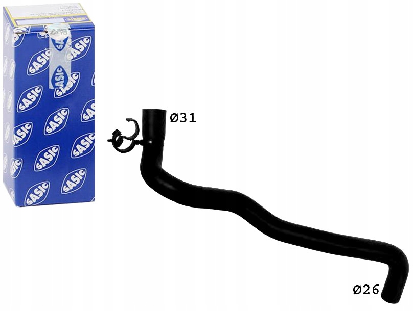 фото №1, Sas3404093 шланг радиатора renault fluence megan