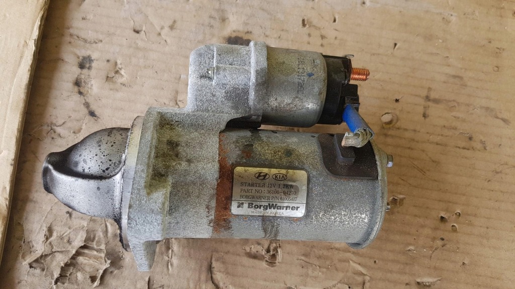 фото №1, Стартер 1.0 hyundai i30 iii 36100-04270