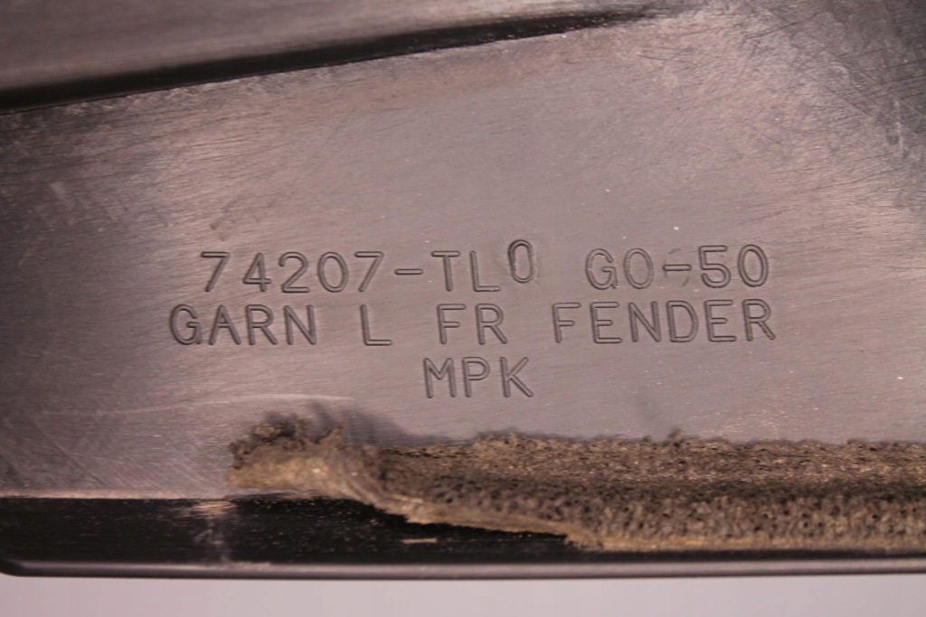 фото №5, Направляющая крыла левый перед 74207-tl0 accord viii