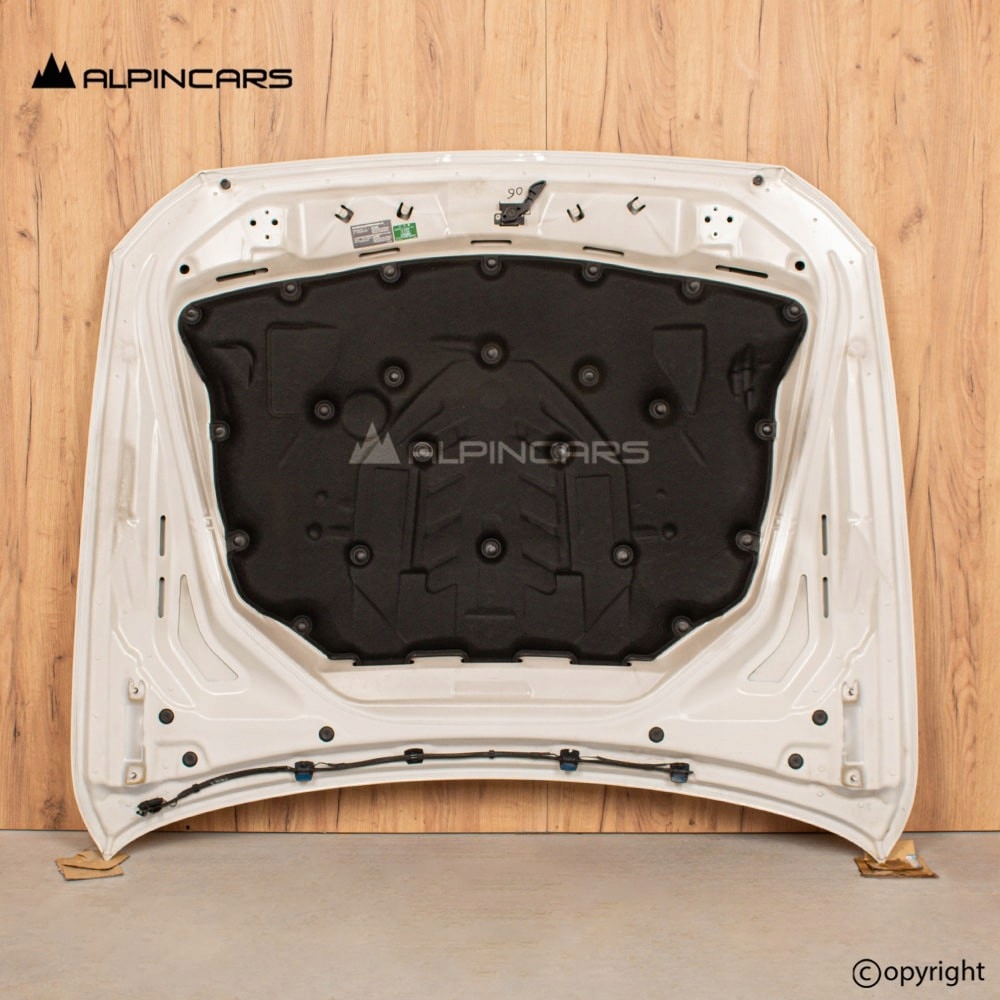 Купить Bmw f10 f11 капот крышка двигателя alpinweiss 3