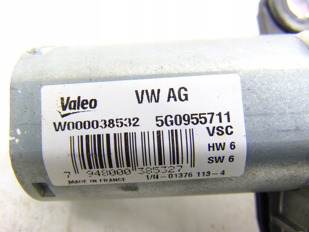 фото №9, Моторчик дворники крышки задняя задний vw golf vii mk7 hb 5g0955711