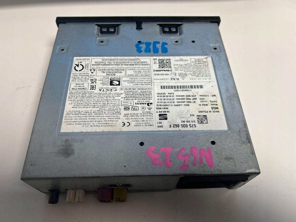 фото №1, Seat ibiza модуль мультимедийный mib3 mqb 575035862f