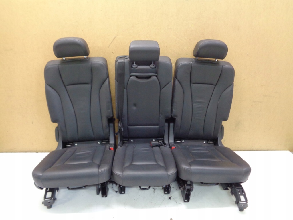 фото №7, Audi q7 ii 4m середина сидіння салон заднє сидіння шкіра комплект