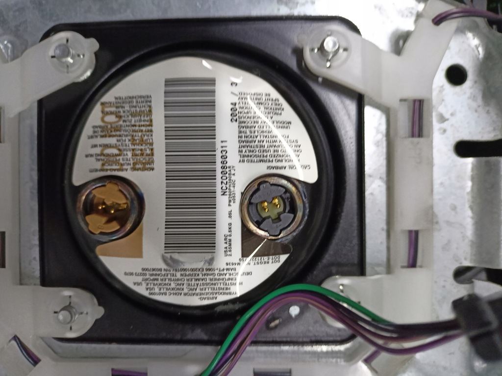 фото №5, Chrysler voyager iv подушка air bag водителя lift