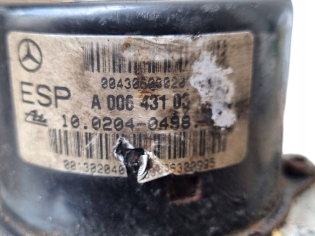 Насос abs mercedes-benz slk-class r171 2006 a0064310312 Недорого