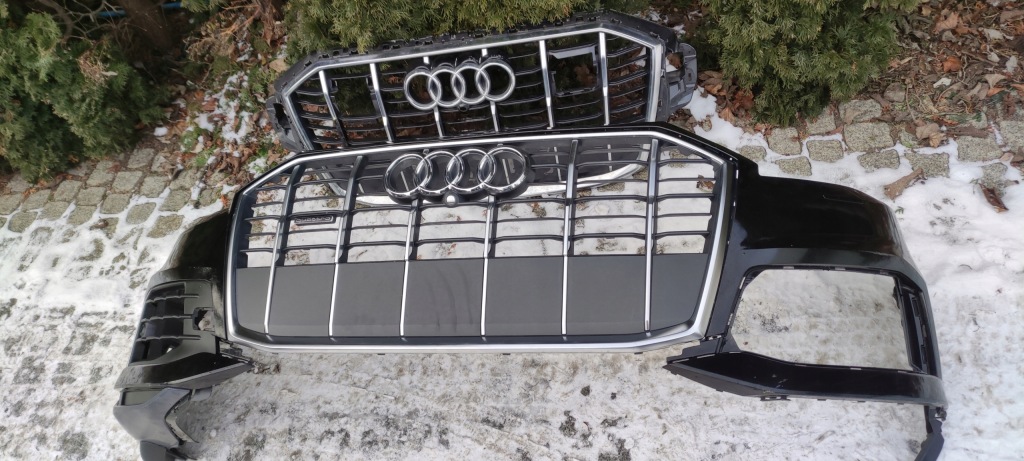 фото №1, Audi q7 ii 4m0 lift перед бампер передній стандарт basis ew. s-line sq7