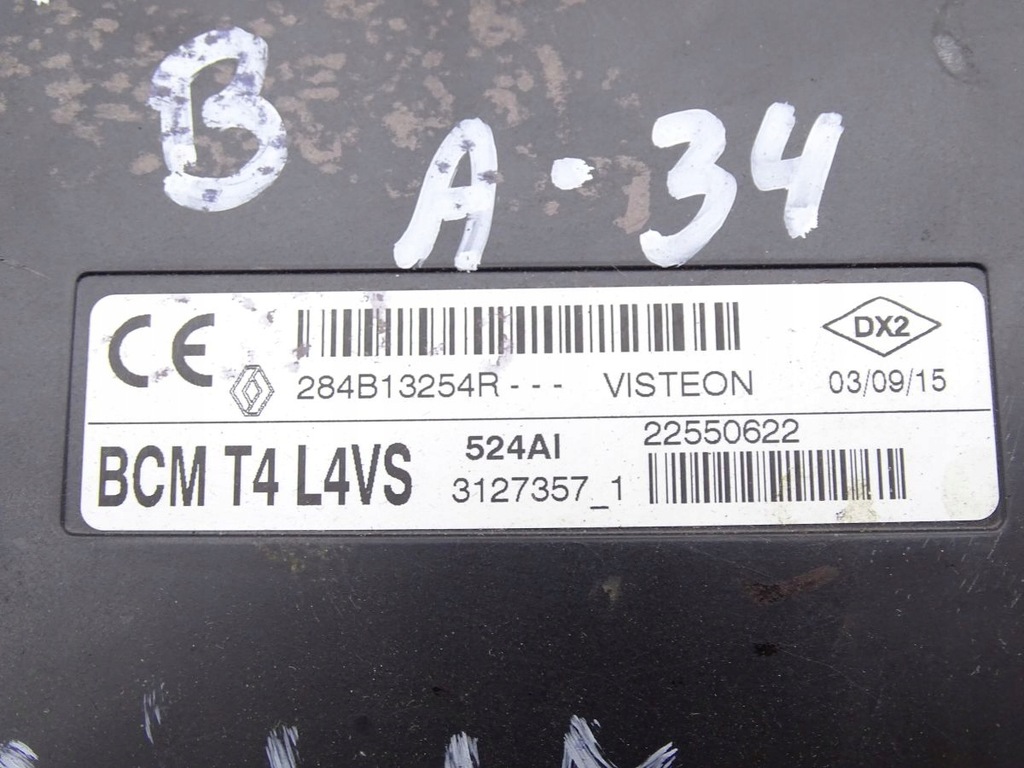 фото №9, Renault trafic iii opel vivaro b 1.6 dci бортовой компьютер двигателя набор стартовый