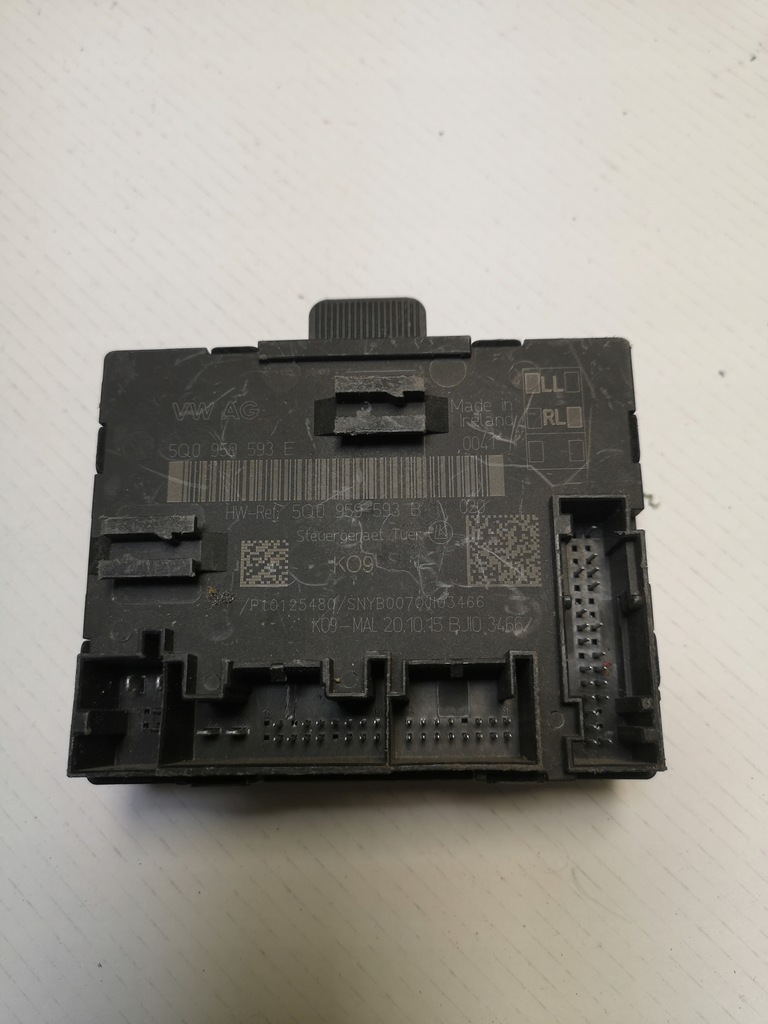 фото №1, Vw skoda модуль двері лівий перед 5q0959593e