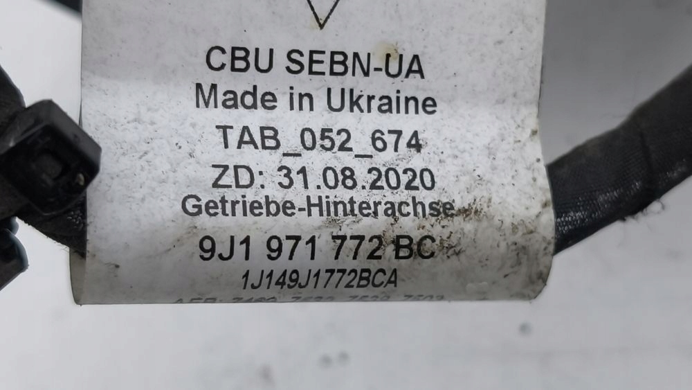 Porsche taycan 9j1 жгут электрическая 2021 9j1971772bc Киев