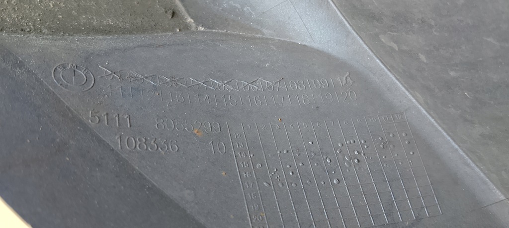 фото №12, Бампер перед передній bmw ii 2 f22 m-pakiet 8055299 13-21rok 8055299 oryg