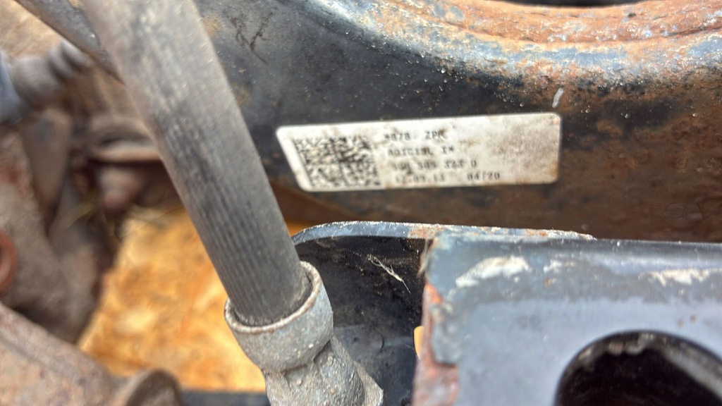 фото №8, Vw golf 5 v + plus балка підвіска задня 1k0505315 bm