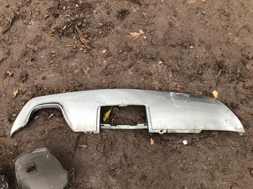 фото №14, Bmw 5 e60 e61 спойлер диффузор накладка бампера задняя 7896627 51127896627