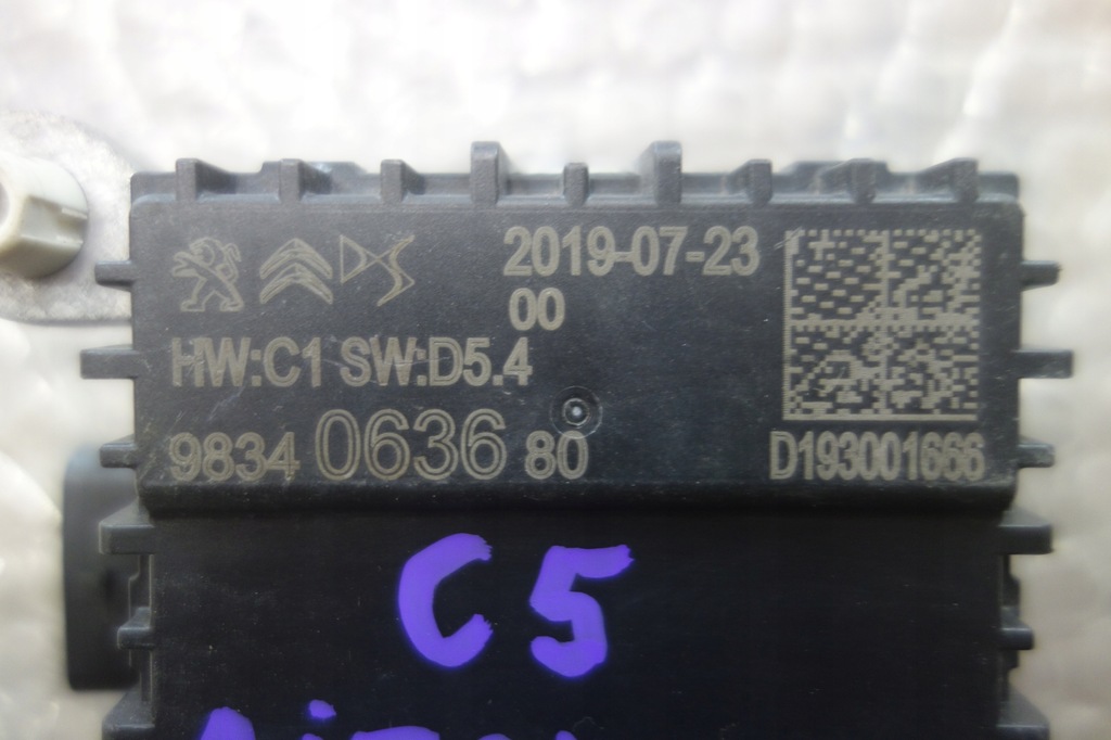 фото №6, Citroen c5 aircross радар датчик 9834063680