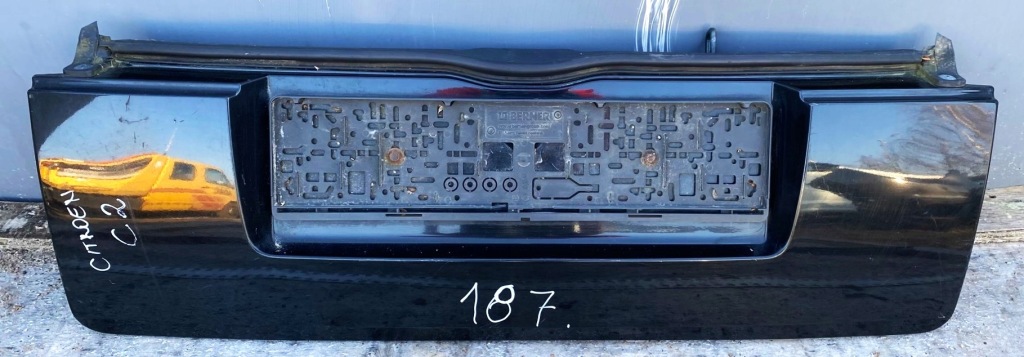 фото №1, Citroen c2 02-09 кришка багажника багажника dół борт нижня частина