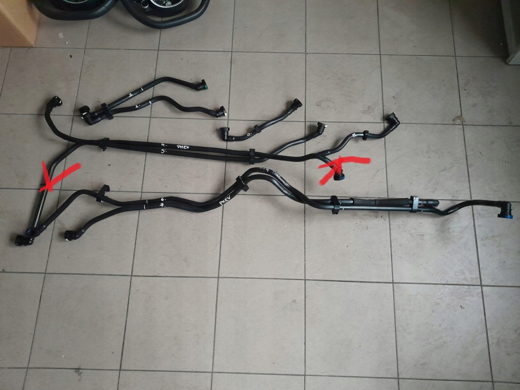 Купить Hyundai santa fe iv 2020-23 1.6t phev plug-in пабтрубок  шланг трубка