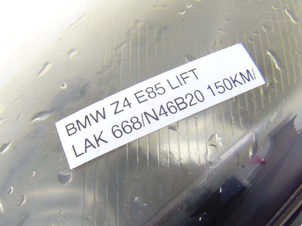 Лампа фара лівий перед ліва передня bmw z4 e85 lift Зі Шроту