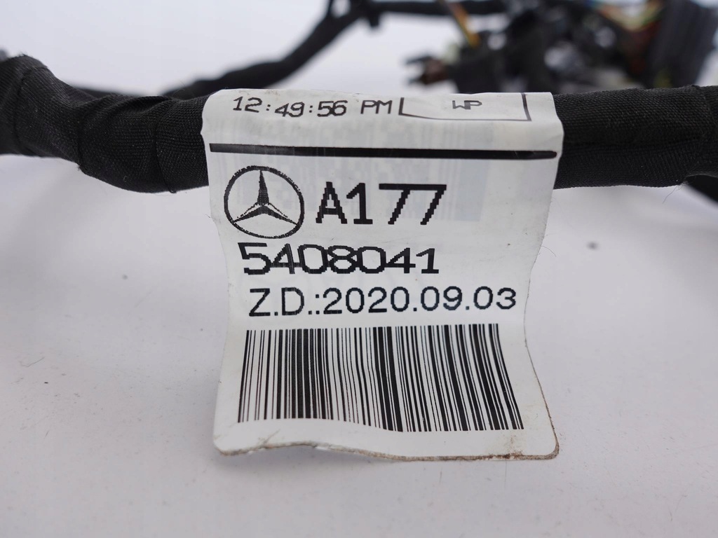 фото №8, Mercedes a-klasa w177 електропроводка джгут pdc перед