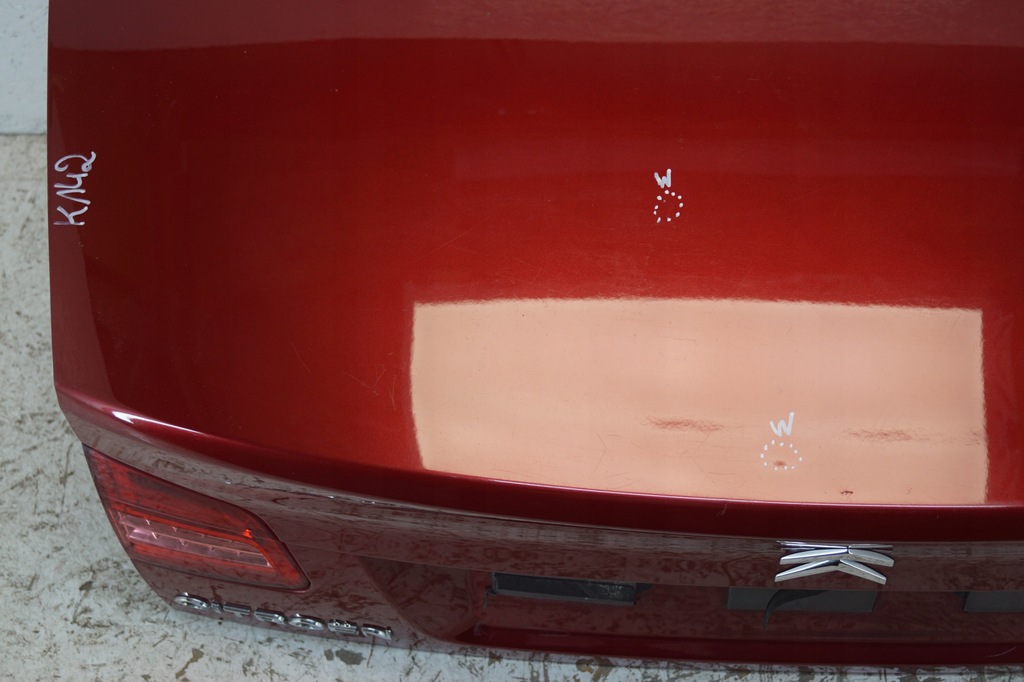 фото №4, Крышка багажника багажника задняя citroen c5 x7 iii kjcd sedan