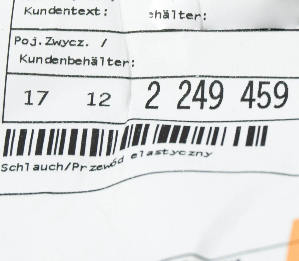 Bmw e65 e66 sedan радіатор cooling система water шланг 2249459 17122249459 Доставка