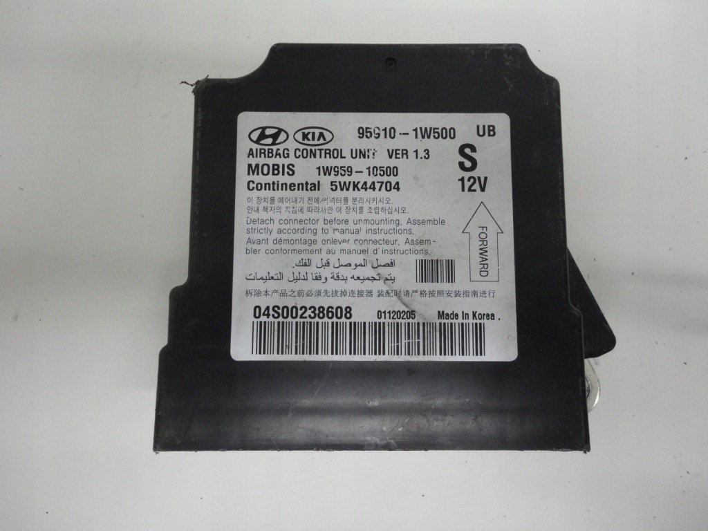 фото №1, Kia rio iii датчик модуль подушка безопасности 95910-1w500 2011-