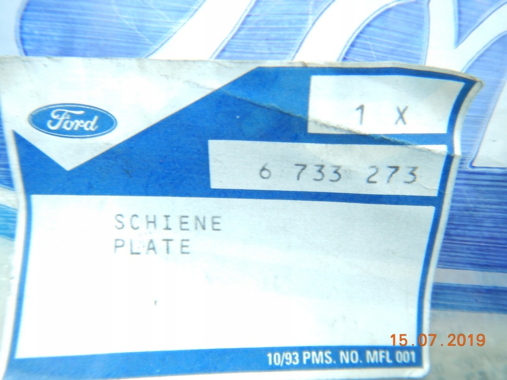 фото №3, Молдинг накладка поріг ліва ford escort 90-95 aso