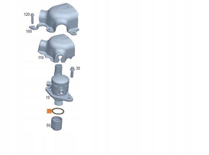 Купить Оригинальная прокладка насоса топлива mercedes-benz om254