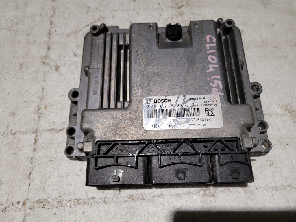 фото №1, Блок управления двигателя renault 0281032654