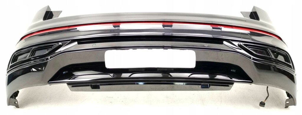 фото №9, Новый оригинальный номер бампер задняя vw tiguan ii r-line 6xpdc lc9x