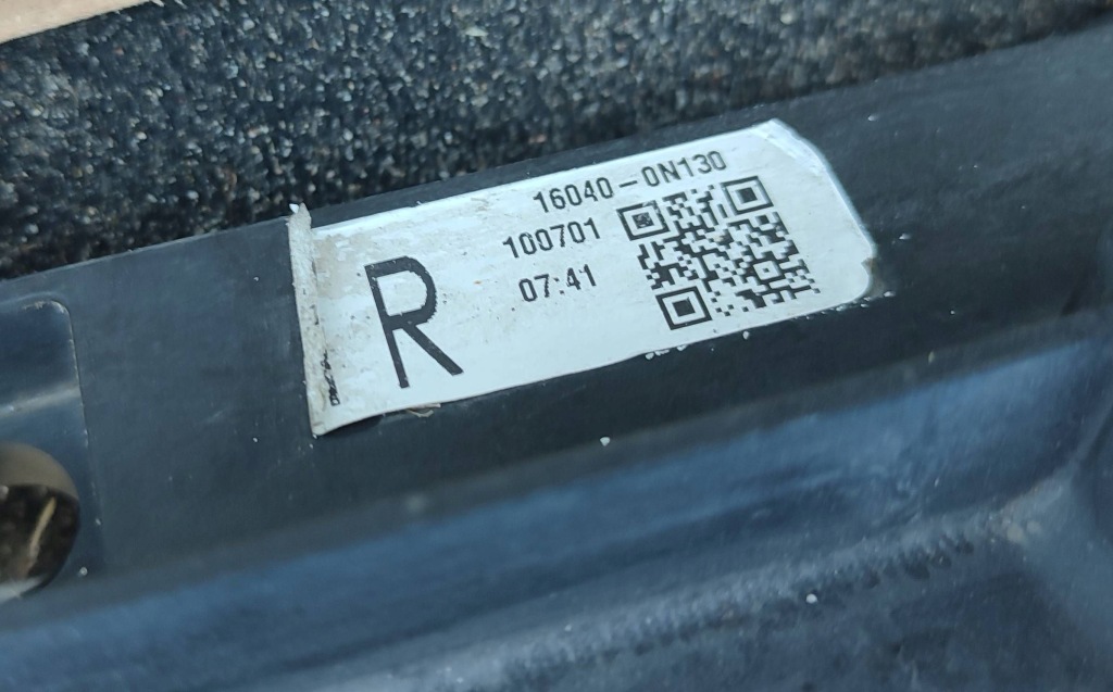 Комплект радиатор вентилятор woda интеркулер toyota auris i 1.4 d-4d 06-13 в Украине