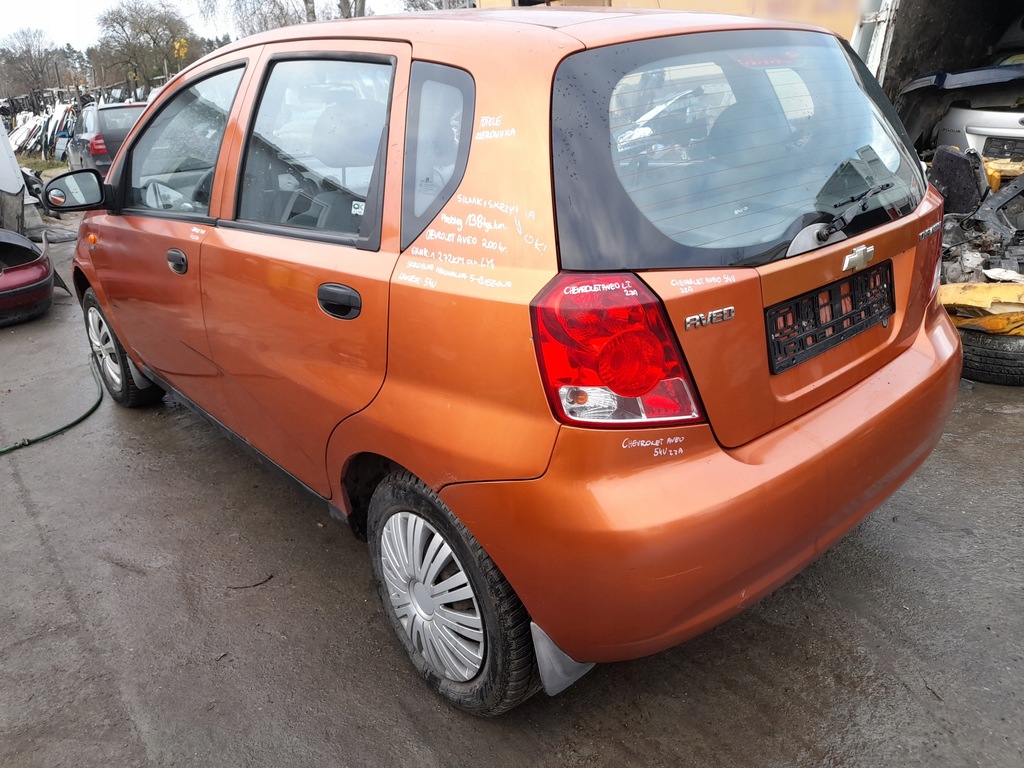 фото №13, Chevrolet aveo t200 бампер задняя задний задний 54u