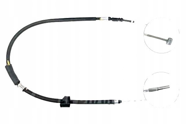 фото №1, A.b.s. трос тормоза ручного toyota hiace iv 2.4