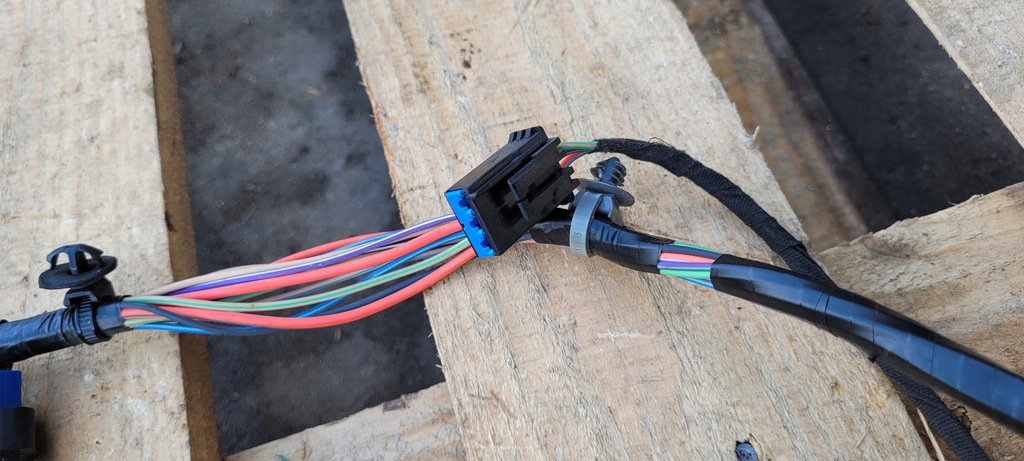 фото №6, Jeep wrangler jk електропроводка джгут колодка двері правий перед p68066012ae