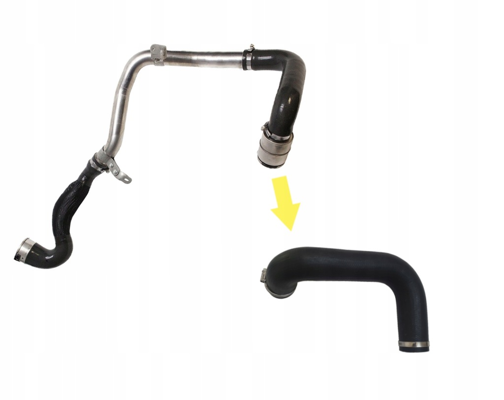 Труба пабтрубок  turbo интеркулер renault master 2.3 dci Цена