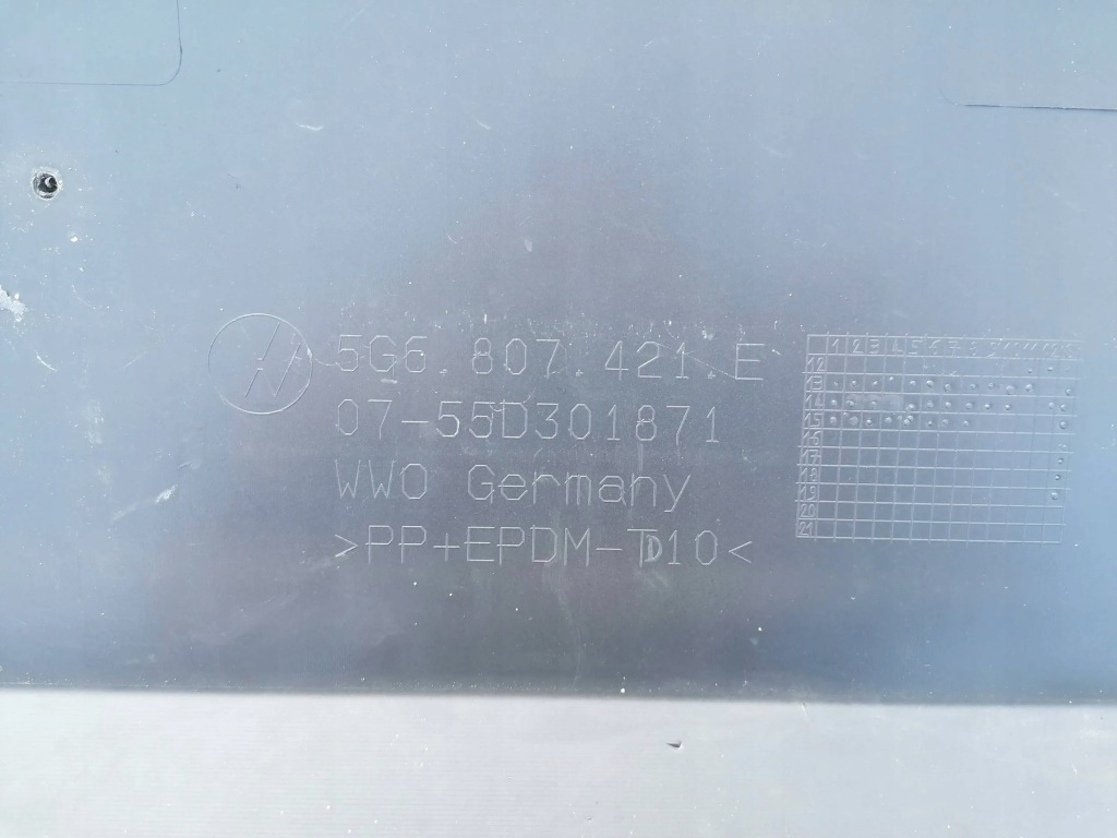 фото №13, Бампер задня задній vw golf vii r-line 5g6807421e