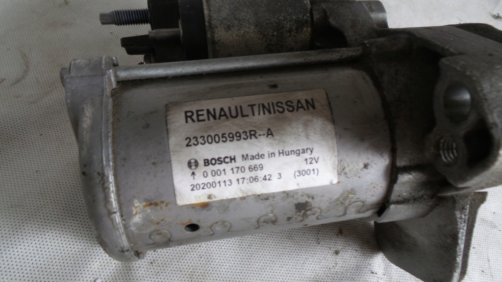 Стартер nissan micra k14 v 2020 233005993r-a bosch 1.0 dig-t renault в Україні