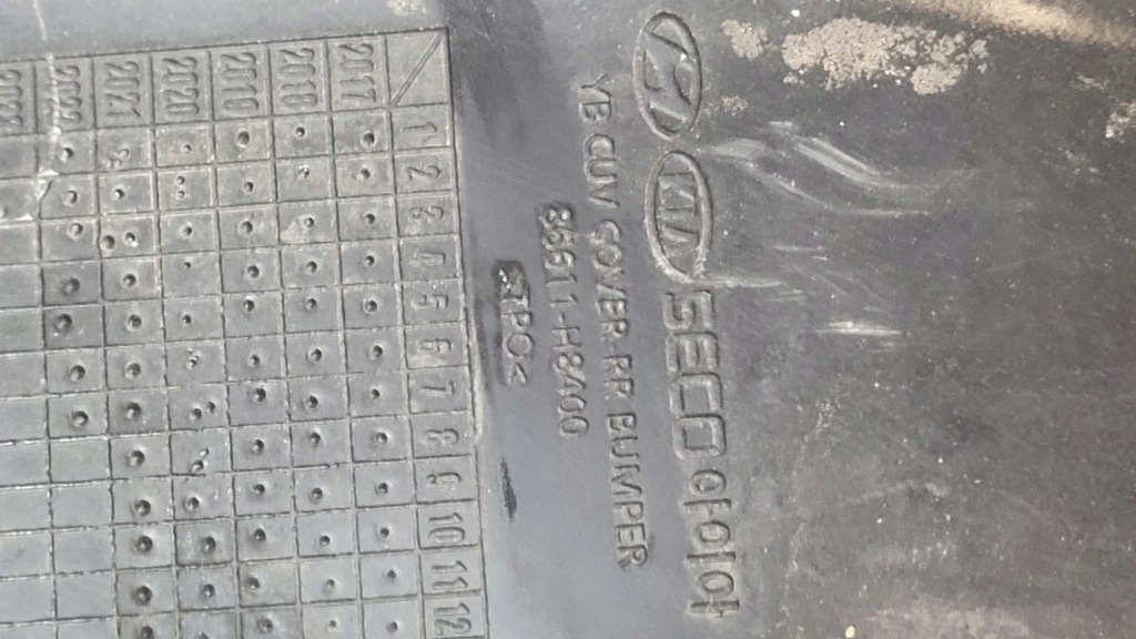 фото №11, Kia stonic 18-20 бампер задняя задний задний pdc 86611-h8400