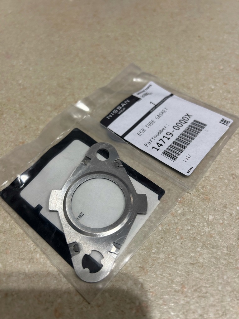 фото №1, Прокладка egr nissan qashqai j11 1471900q0x