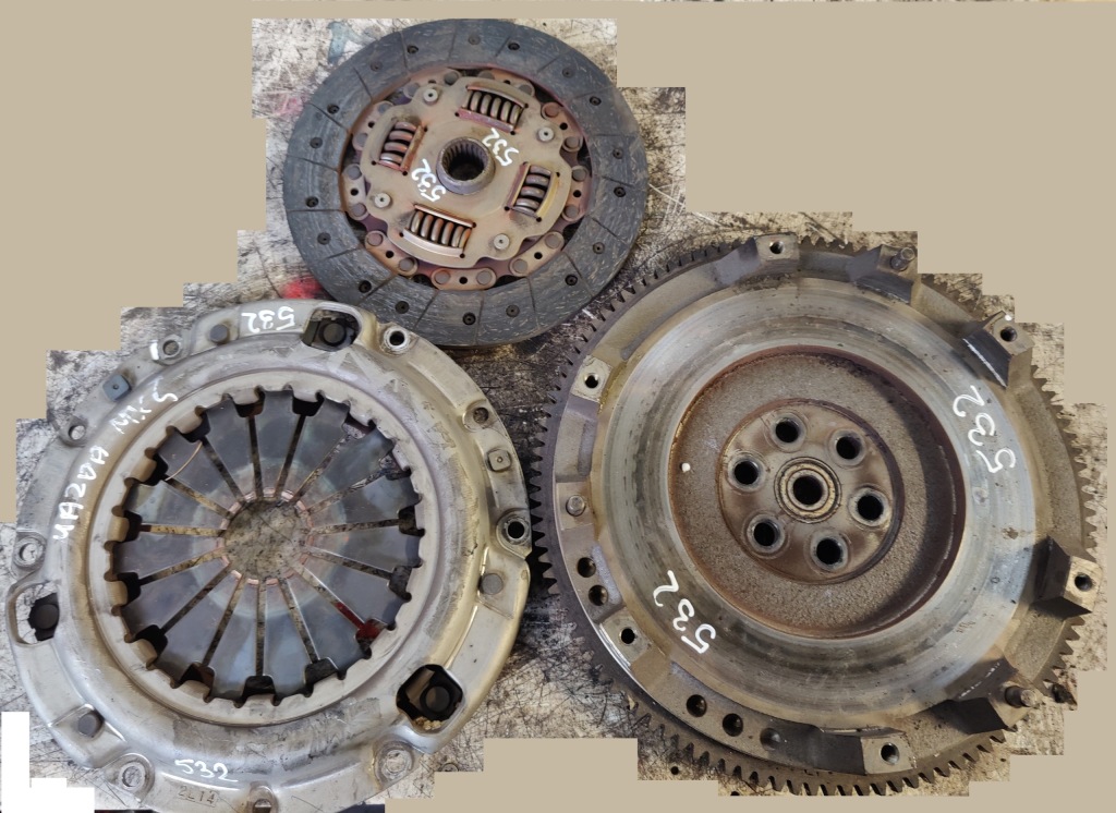 фото №1, Mazda mx-5 nb 1.8 16v колесо маховик диск прижим