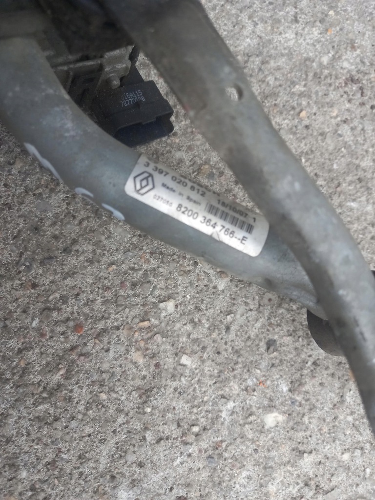 фото №7, Механизм дворник перед renault twingo ii eu