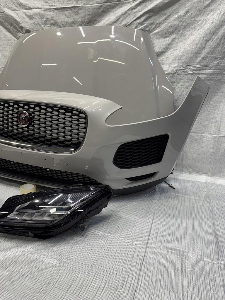 фото №4, Перед kompletny бампер капот лампи jaguar e-pace