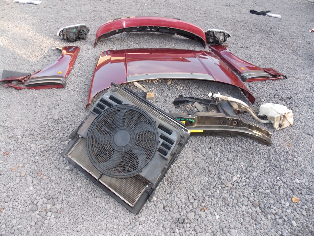 фото №9, Бампер капот крила лампа комплект перед range rover vogue 4.4 lrc 696