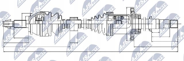 фото №14, Приводной вал правая toyota avensis t27 2.0d-4d 2008-2018