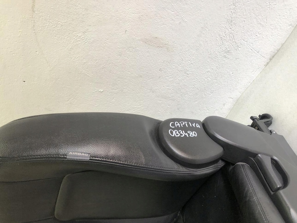 фото №8, Сиденье левый перед кожа chevrolet captiva i ang