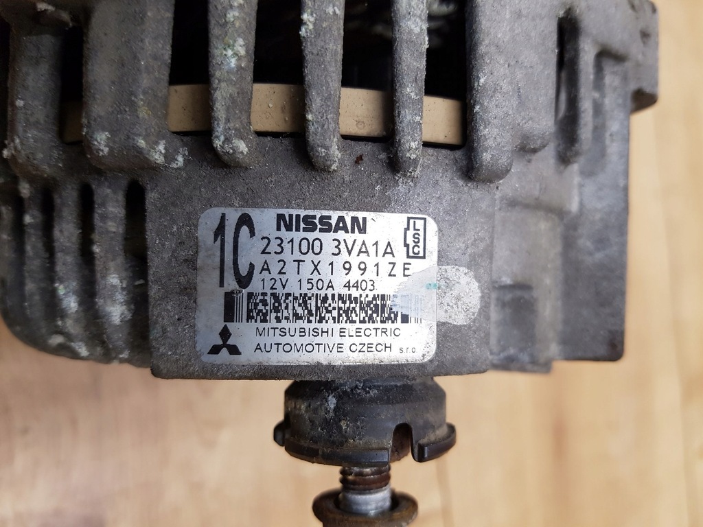 фото №4, Генератор nissan note e12 1.2