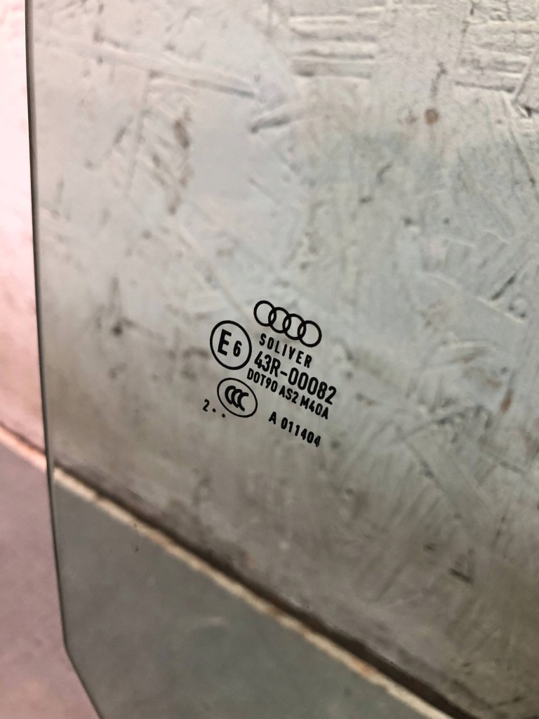 фото №6, Правая передняя стекло дверь do audi a5 8t coupe 08-15