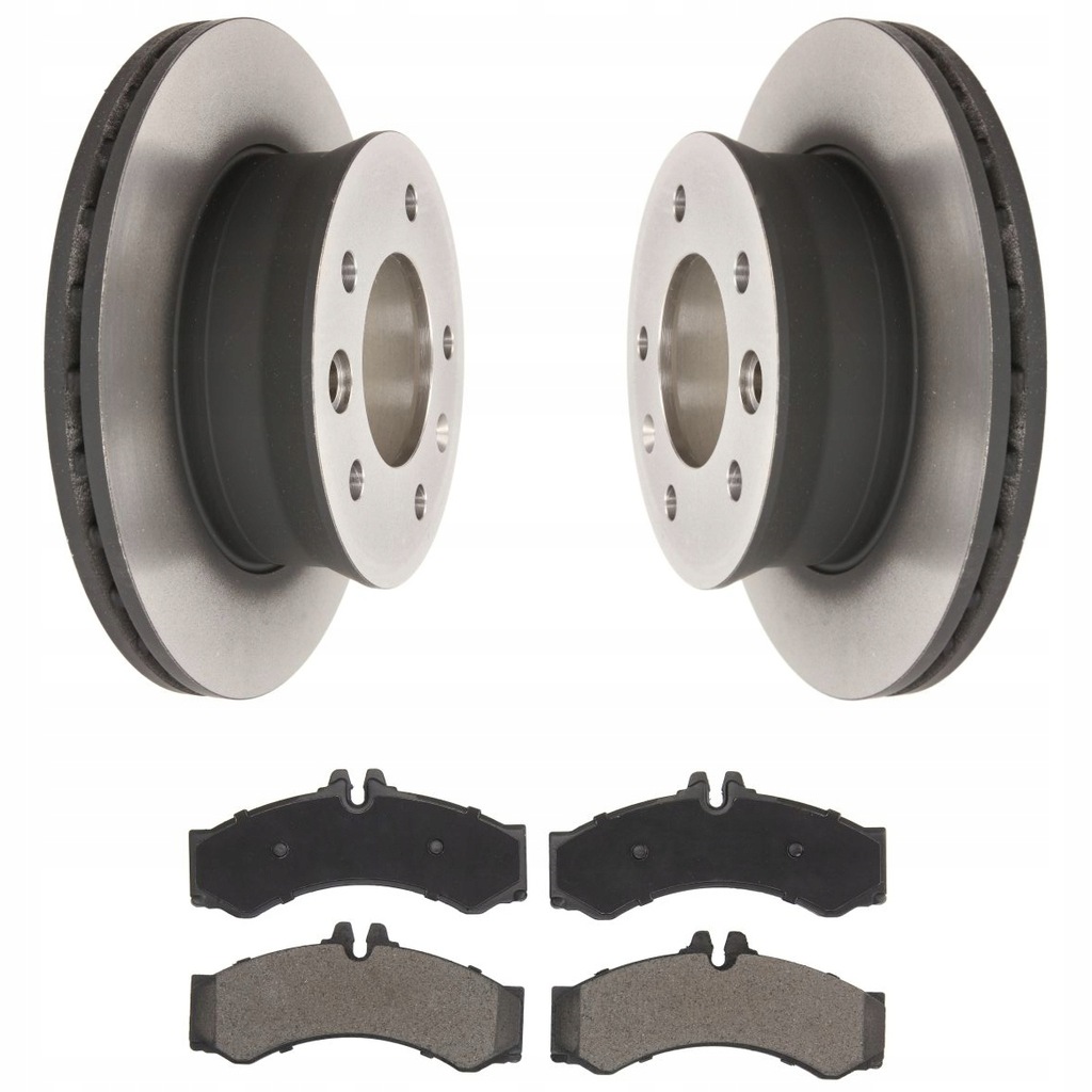 фото №1, Тормозные диски + тормозные колодки перед mercedes sprinter vw lt ii