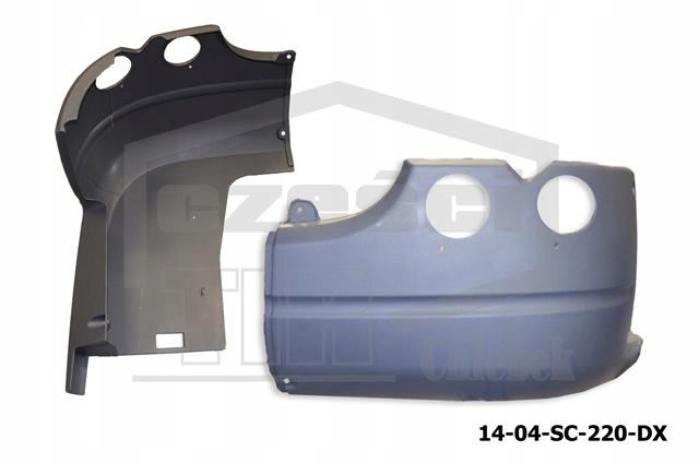 фото №2, Бампер уголок scania r кабина r левый 1431925