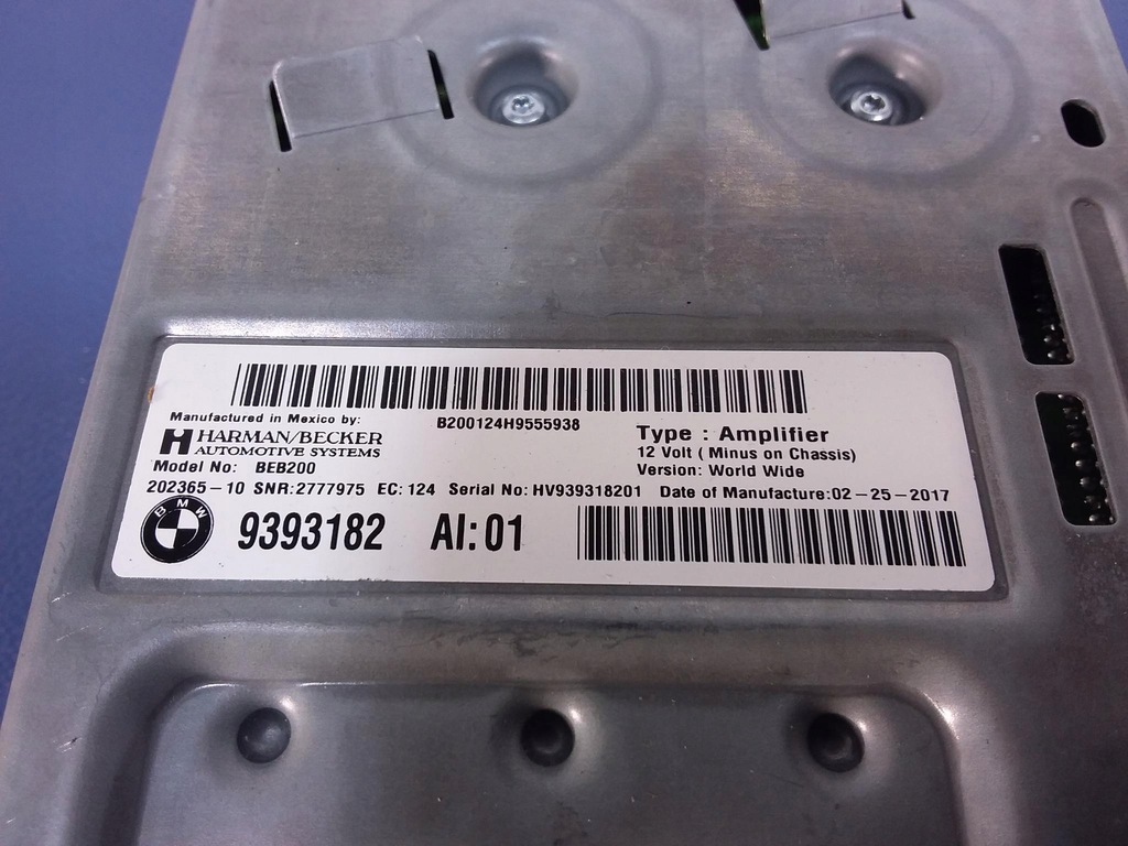 фото №12, Bmw x6 f16 f85 аудіосистема harman kardon комплект